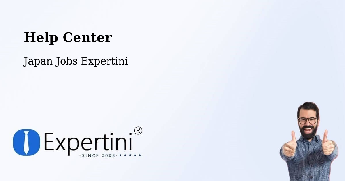 Help Center – Shin’Ichi - Japan Jobs Expertini